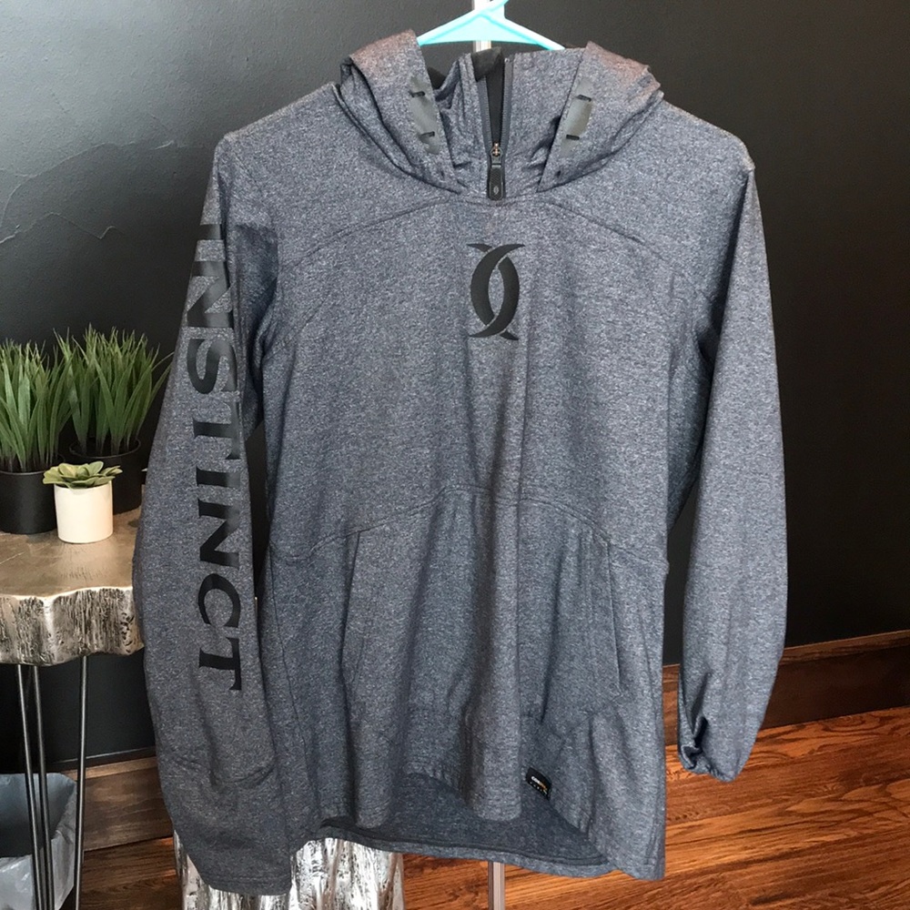 Instinct Heather Grey Hoodie